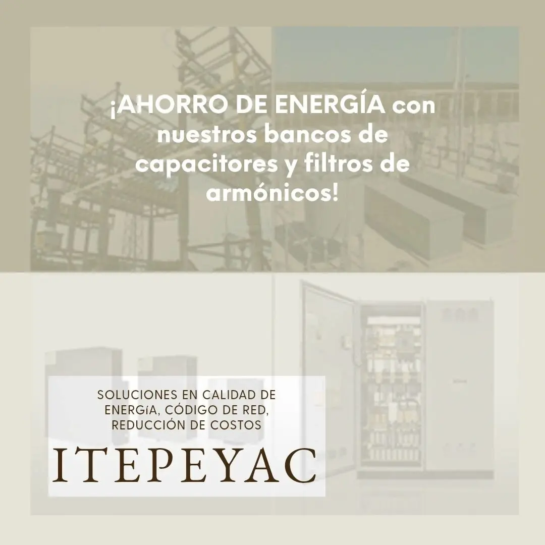 Energy savings with capacitors and filters.