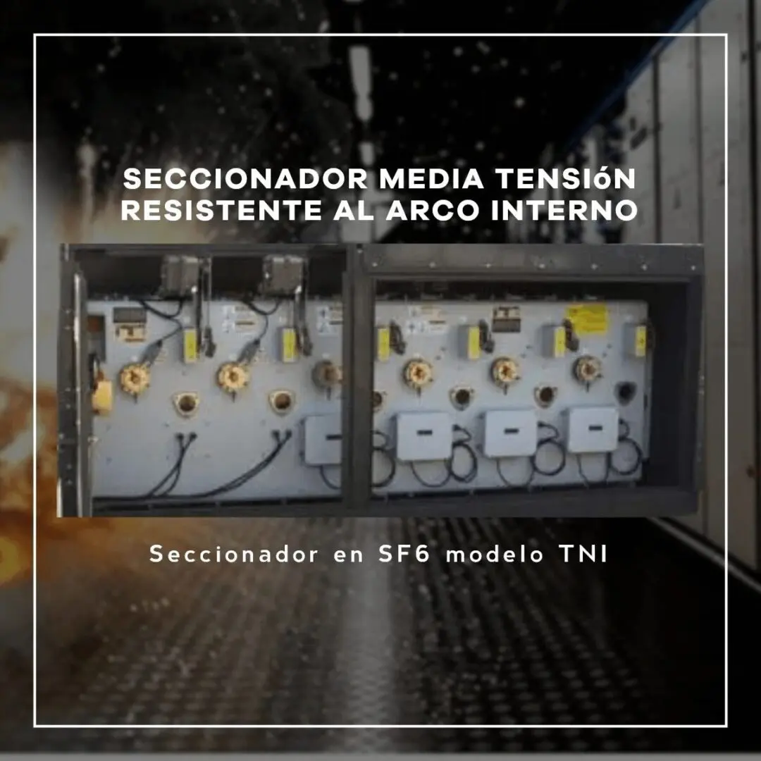 Seccionador G&W Electric resistente al arco eléctrico para redes eléctricas subterráneas de media tensión.