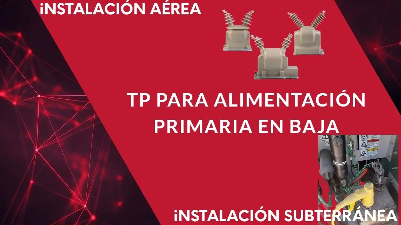 Electrical installation types: aerial and underground.