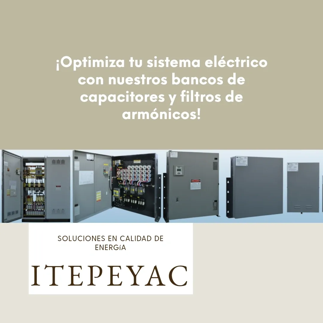 Electrical system optimization with capacitors and filters.