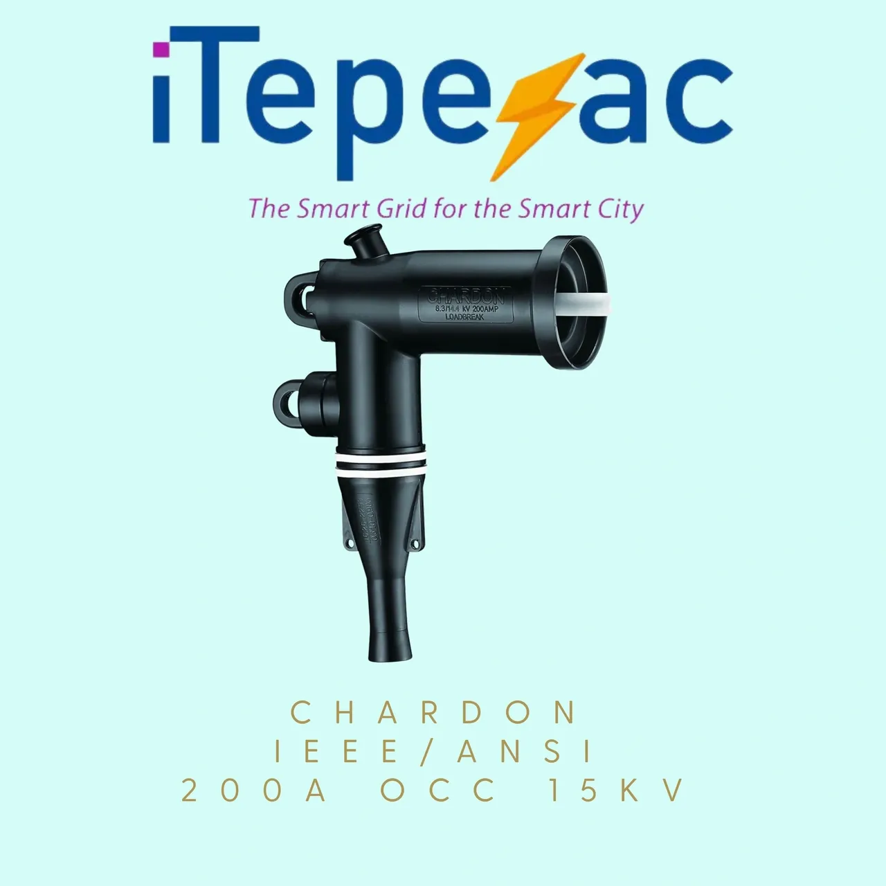 Electrical connector with iTepeyac branding.