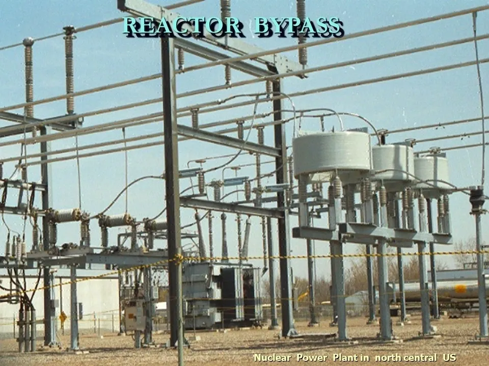 Nuclear power plant reactor bypass equipment.