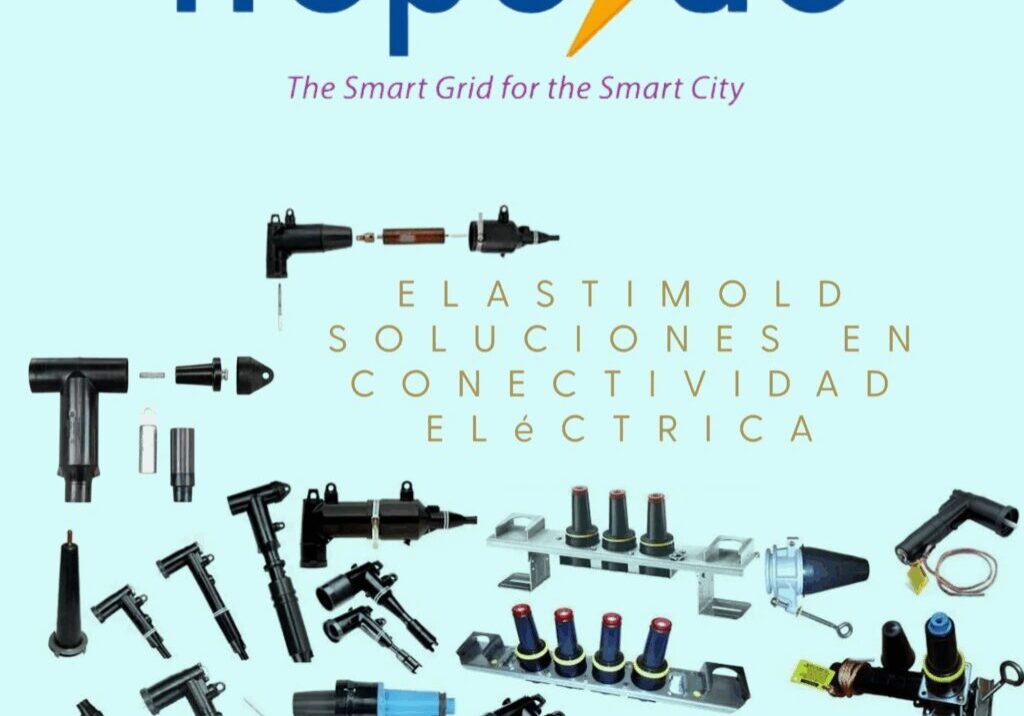 Electrical connectors and components on display.