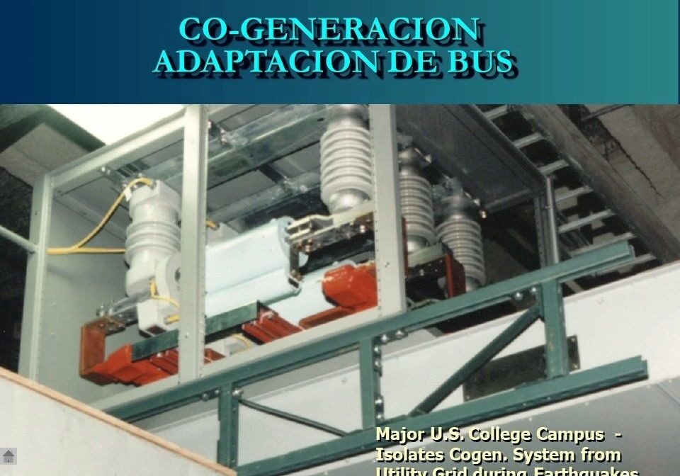 Bus adaptation for earthquake protection system.