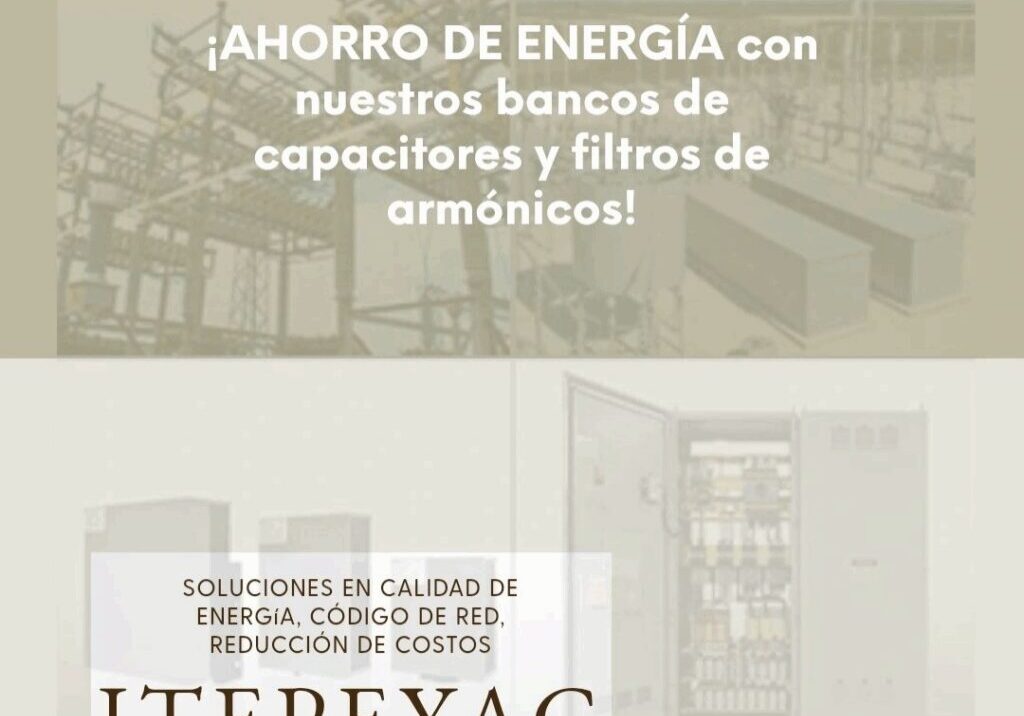 Energy savings with capacitors and filters.